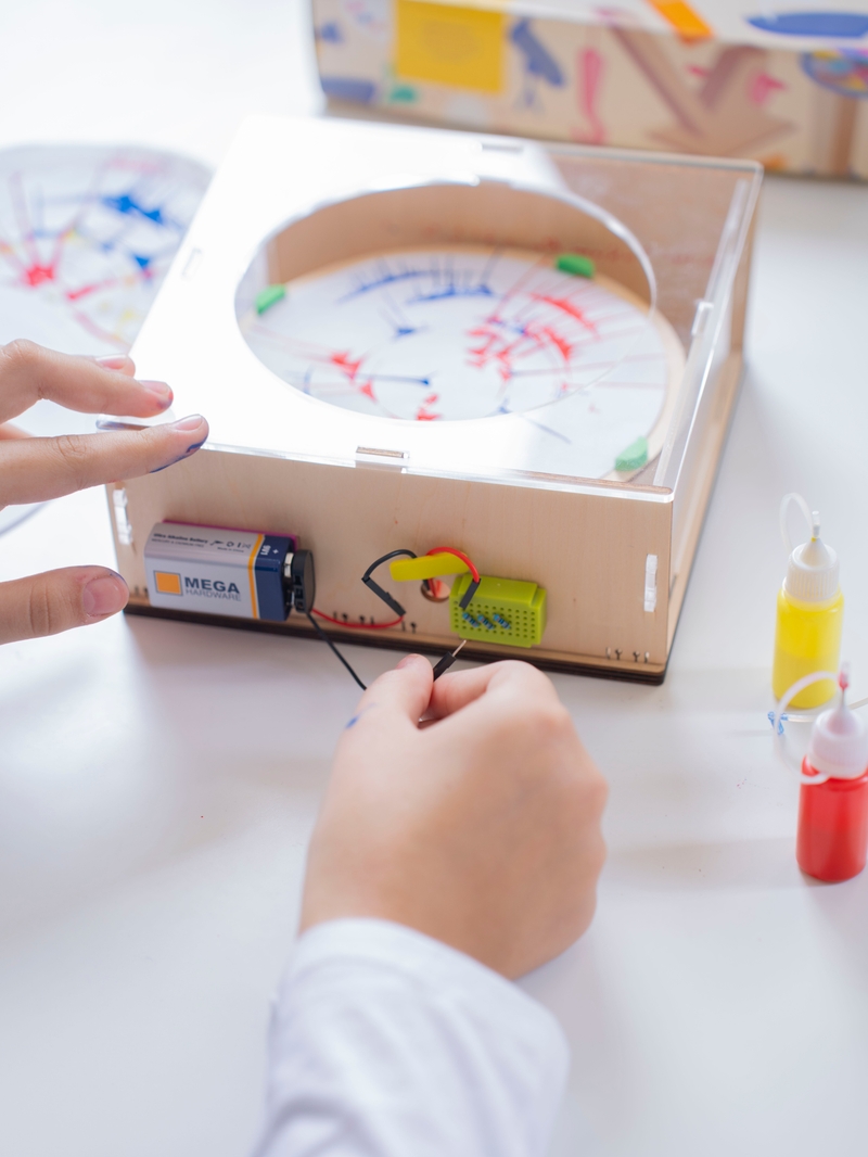 آلة الفنّ الدوّارة(3)