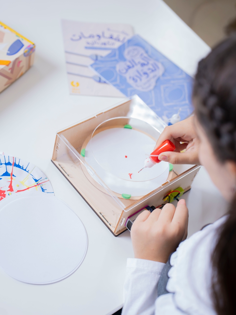 آلة الفنّ الدوّارة(4)